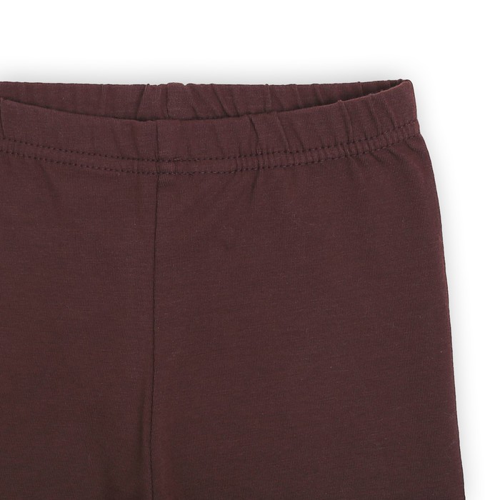 Легинсы для девочки "Забавные котята", рост 104 см (54), цвет коричневый ДРЛ894804_Д