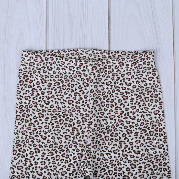 Рейтузы для девочки "Забавные котята", рост 92 см (50), принт леопард (арт. ДРЛ894804н_М)