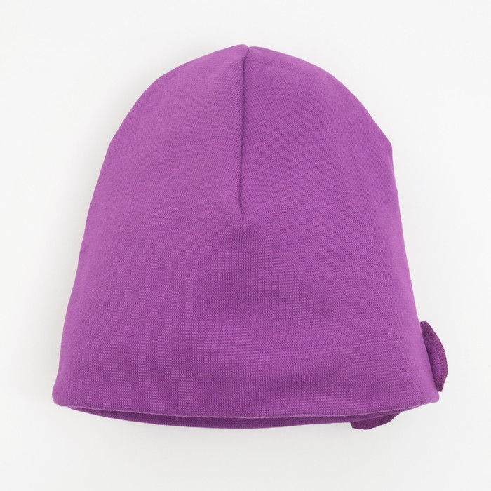Шапка "Ветер", размер 50, цвет сиреневый