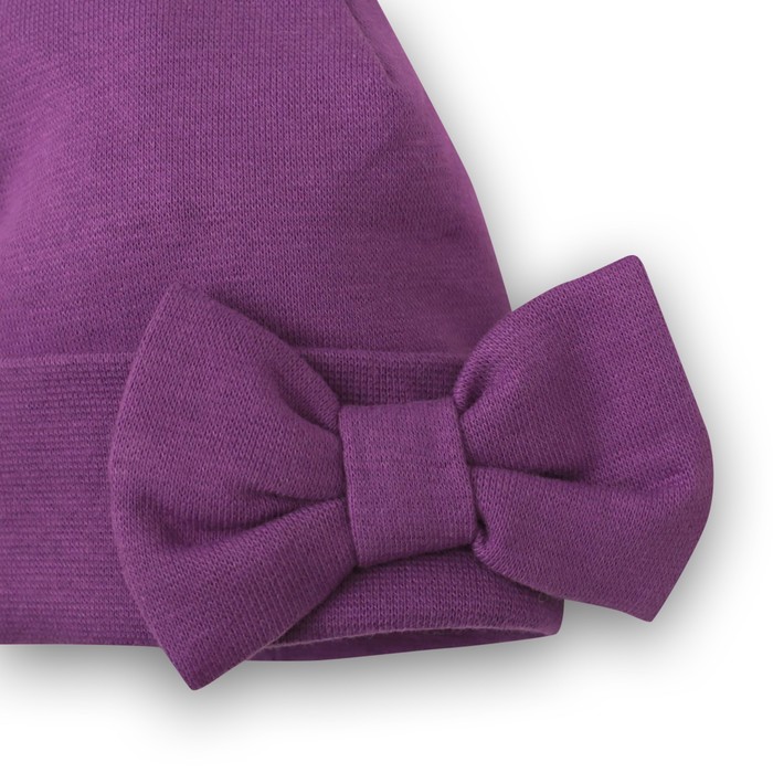 Шапка "Ветер", размер 50, цвет сиреневый