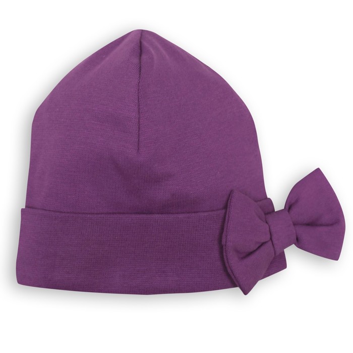 Головной убор для девочки "Ветер", размер 52, цвет сиреневый