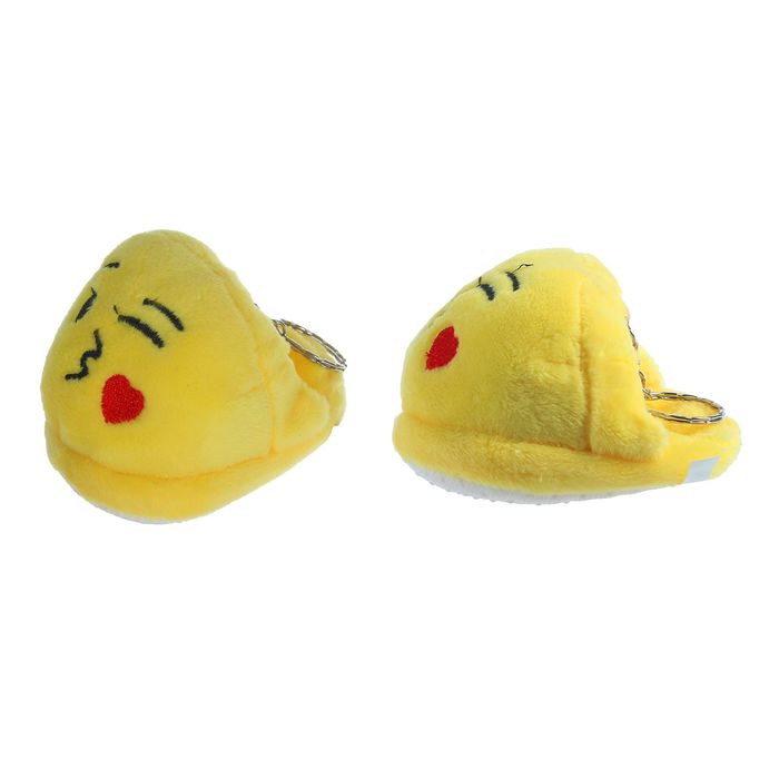 Мягкая игрушка-брелок "Смайл" фигурный, виды МИКС