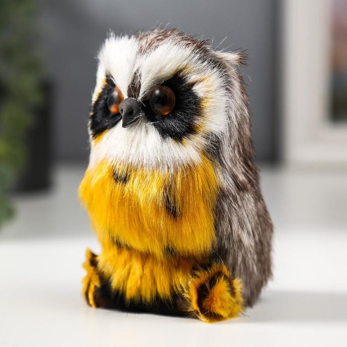 Пушистик "Сова на ветке", МИКС