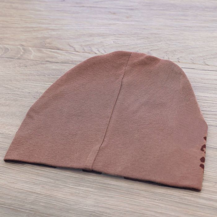 Детский набор Collorista "Леопардик" шапка р-р 54, 100% хб, кошелек 9,5*12 см текстиль