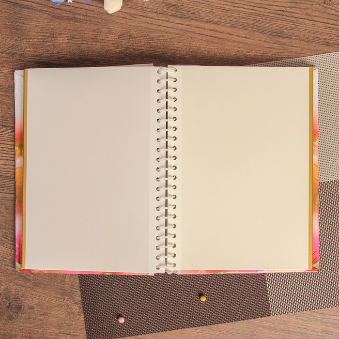 Фотоальбом "Мой фотоальбом", 20 листов, с золотой обводкой