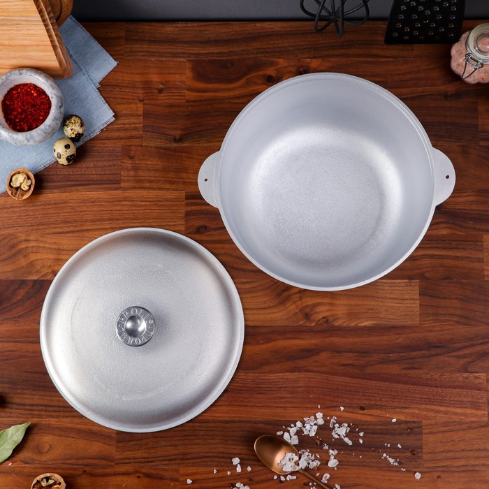 Казан с крышкой, 4 л