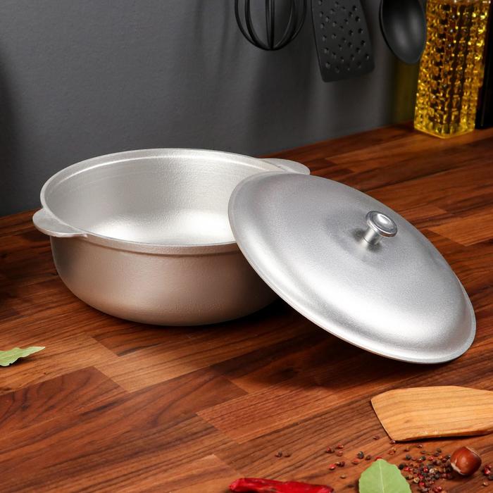 Казан с крышкой, 3 л