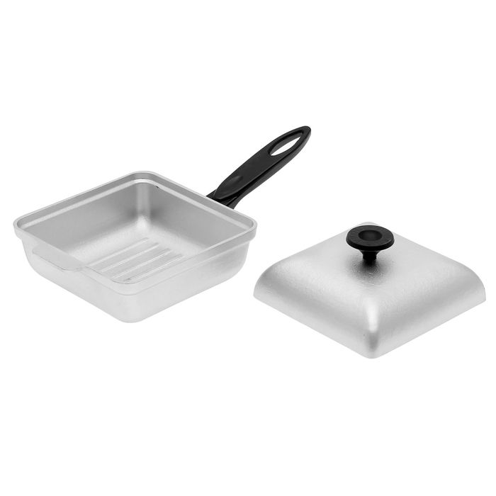 Сковорода-гриль "Квадрат" с крышкой, 26 см