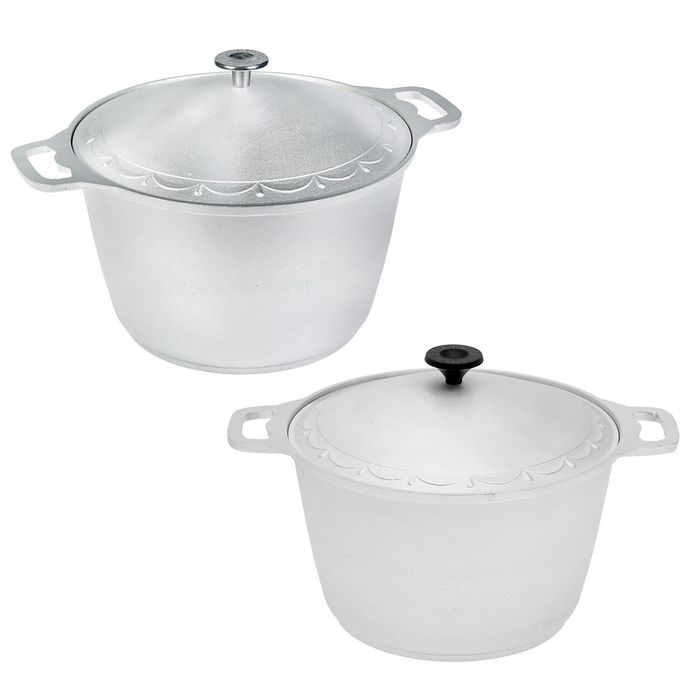 Казан "Кухонно-туристический" утолщенный, с крышкой, 8 л