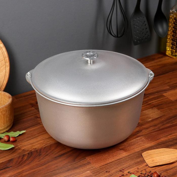 Казан "Кухонно-туристический" с крышкой и душкой,12 л