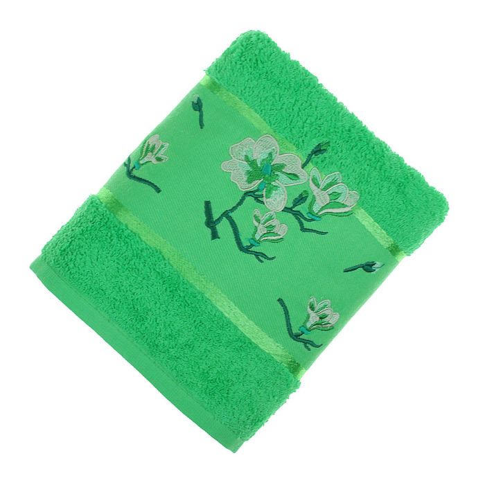 Полотенце махровое Fiesta Sakura 50*90 см фисташка 500гр/м, хлопок 100%