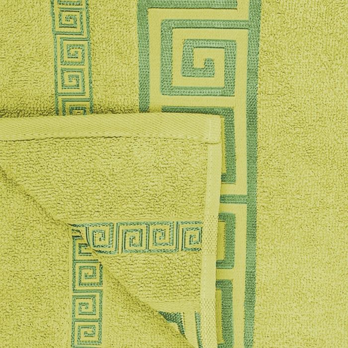 Полотенце махровое Fiesta Cotonn 70х130 см зеленый 400гр/м2, хлопок 100%