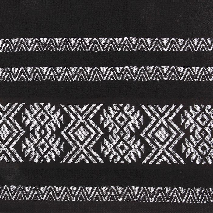 Полотенце махровое Fiesta Etnik 70*130 см антрацит 500гр/м, бамбук