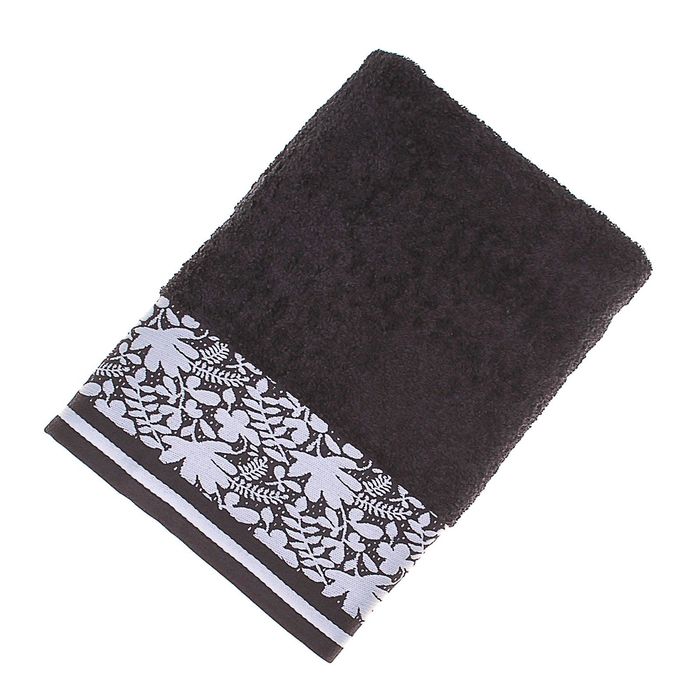 Полотенце махровое Fiesta Rowan 70*140см графит 500гр/м хлопок 100%