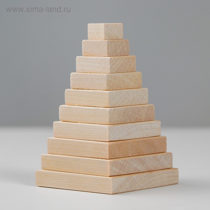 Детская пирамидка «Квадрат» пирамидка квадрат 1665991