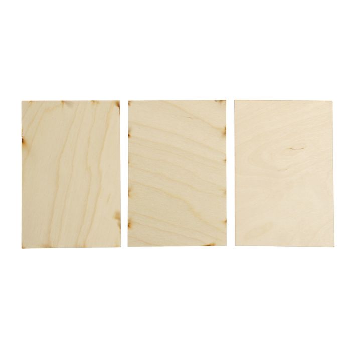 Заготовка для творчества "Прямоугольник" набор 3 шт., 10х15 см