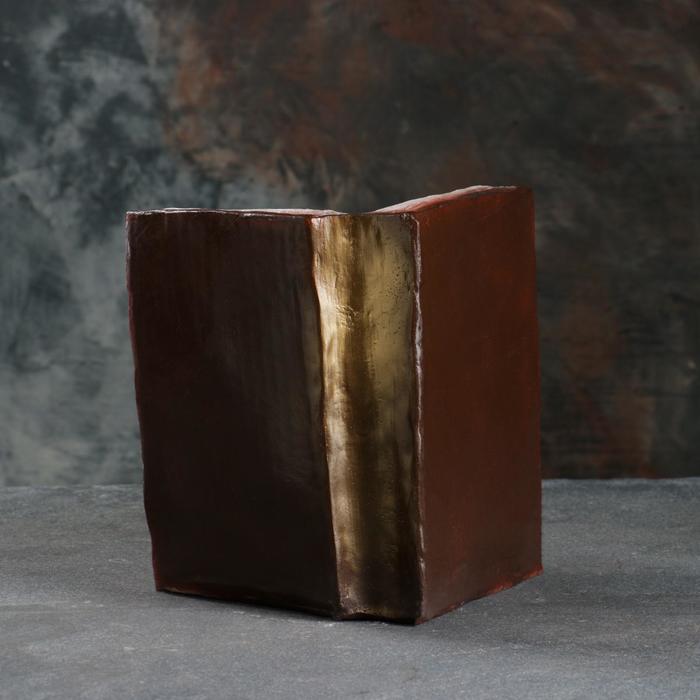 Подставка для книг "Котята - Z", состаренный коричневое 20см