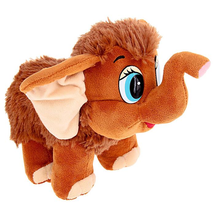 Мягкая музыкальная игрушка «Мамонтёнок», 25 см