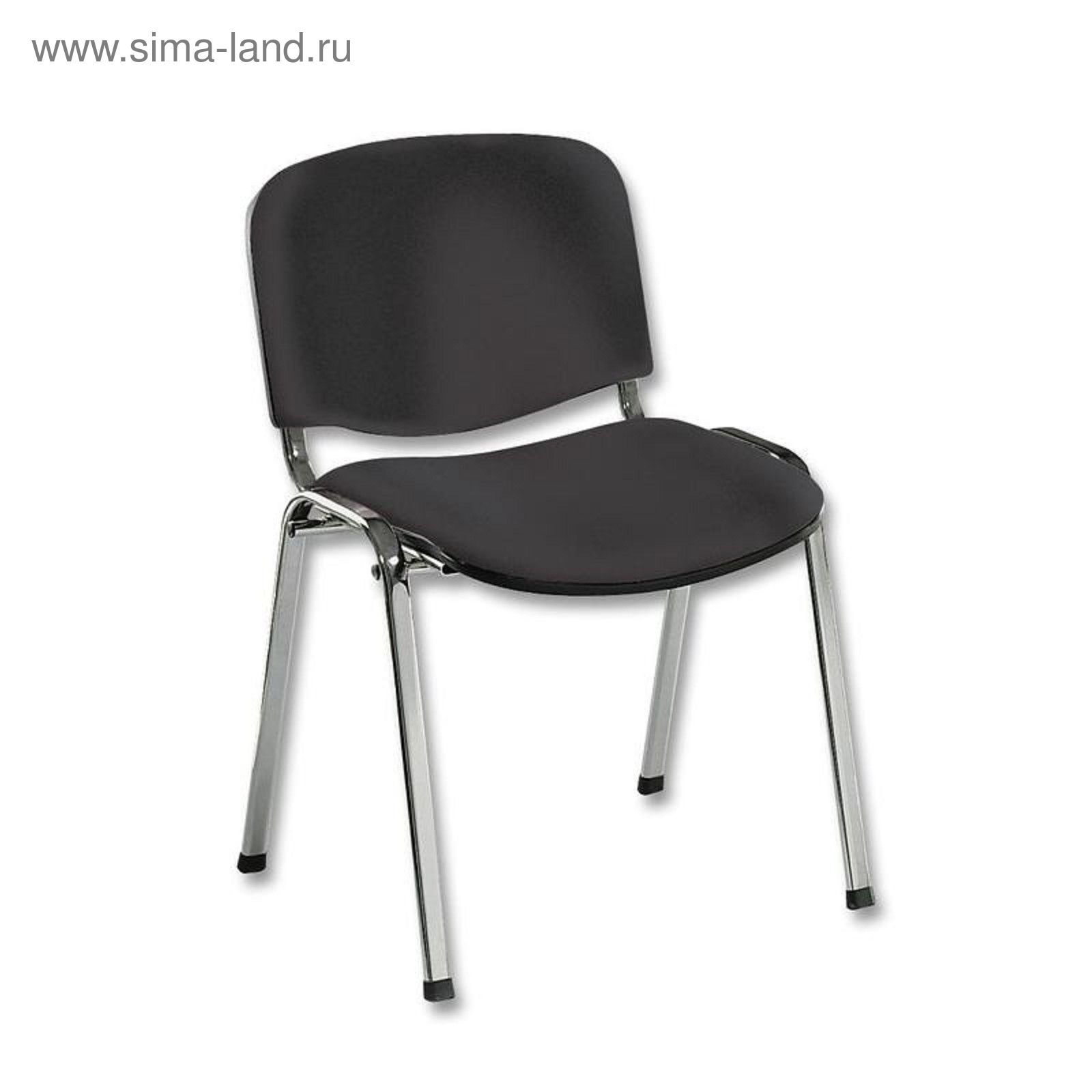 Стул ECHAIR Rio изо хром к/з черный v-14/PV-1 19180