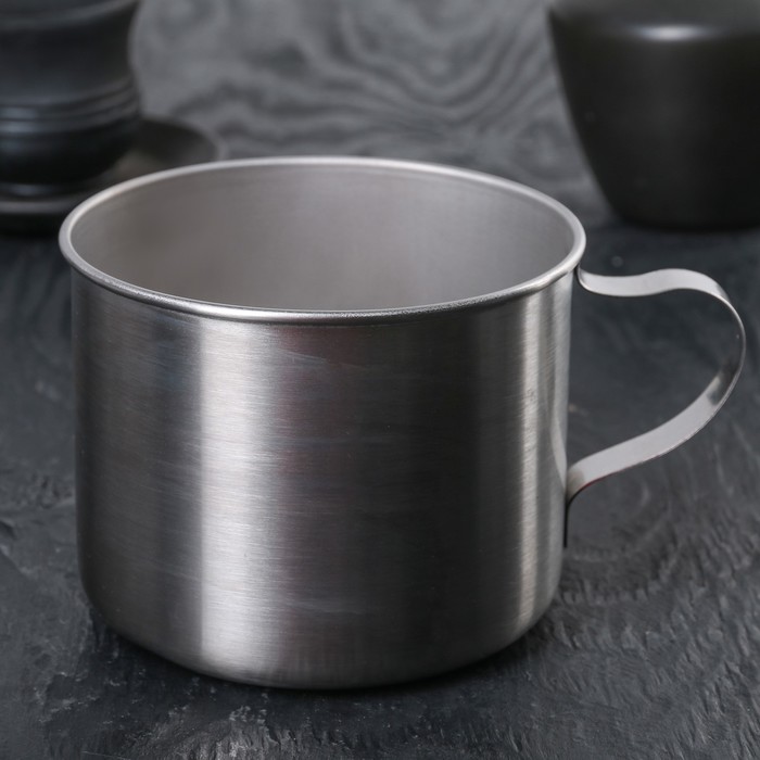 Кружка 600 мл, толщина металла 0,5 мм