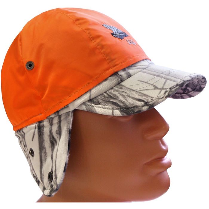 Бейсболка демисезонная сигнальная, камуфляж «Белый лес», размер 59-60