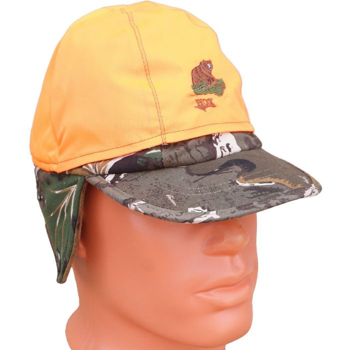 Бейсболка демисезонная сигнальная, камуфляж «Дубок», размер 57-58