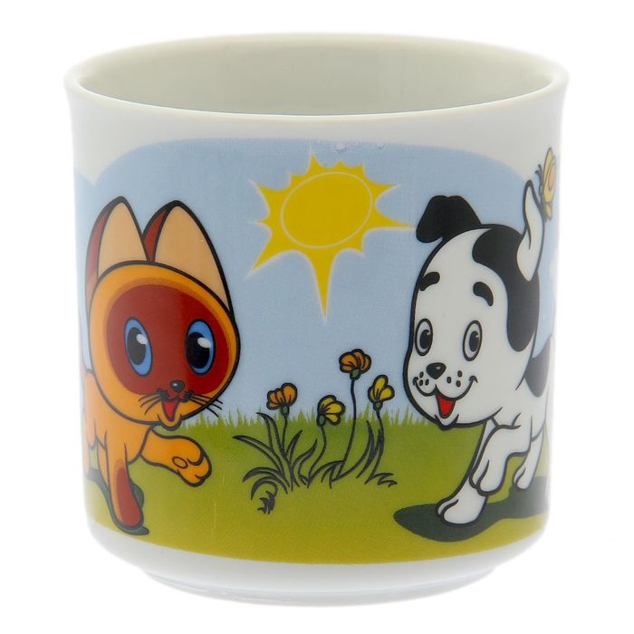 Кружка 200 мл "Котенок по имени Гав"