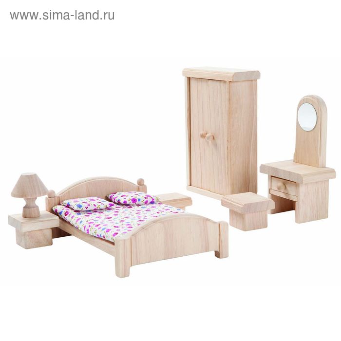Мебель кукольная классик «Спальня», 7 предметов цена и фото