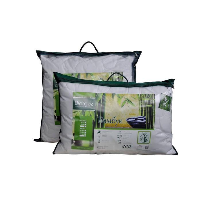 Подушка высокая DARGEZ "Бомбей", размер 68х68 см