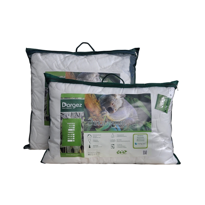 Подушка высокая DARGEZ "Сидней", размер 50х70 см