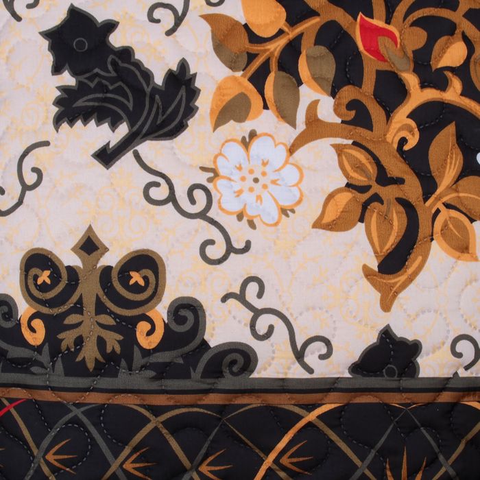 Покрывало шелк Marianna ИМА ГОЛД Флора 200х220 см, микрофибра пэ100%