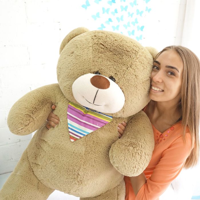 Мягкая игрушка «Мишка Добрыня Premium Quality», цвет песочный