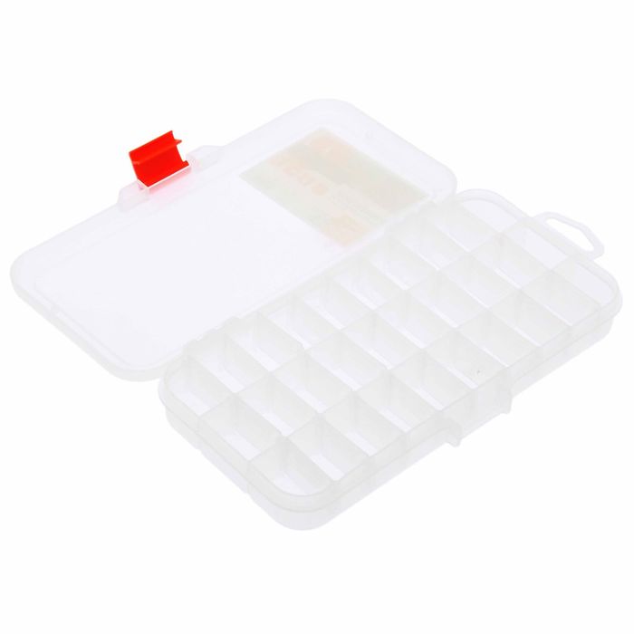 Контейнер рыболовный, прозрачный, матовый