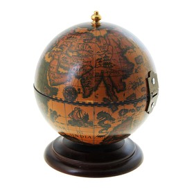 Глобус-шкатулка 'Обитаемый остров' УЦЕНКА, 21 × 21 × 25 см Ош
