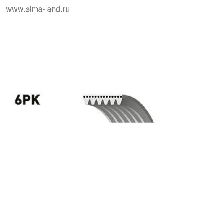 фото Ремень приводной gates 6pk1633