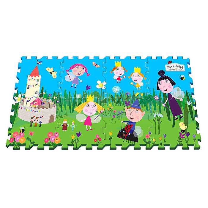 Коврик-пазл «Бен и Холли», 8 элементов