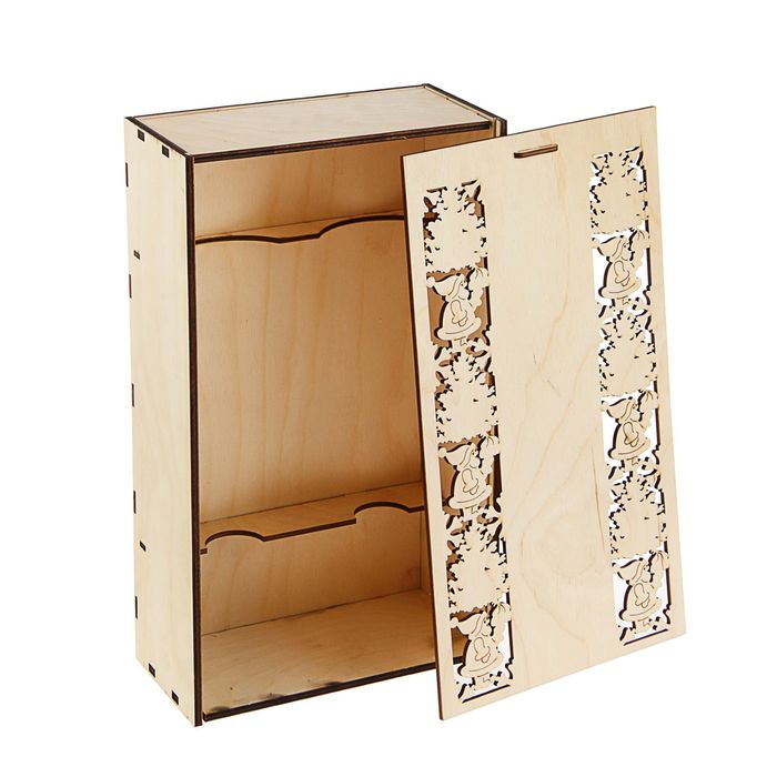 Коробка для вина двойная 38*22*11 см