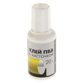 Клeй ПВА 20 г, «Гамма» эконом, с кисточкой