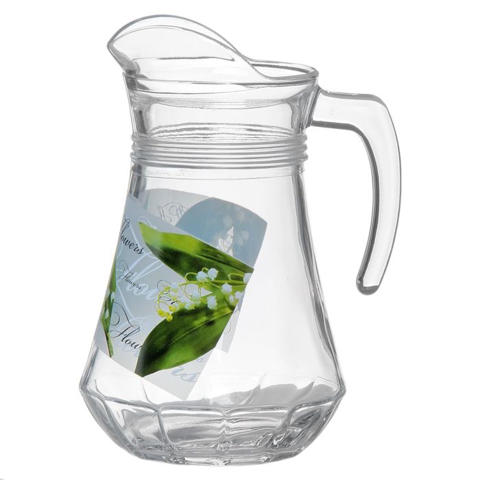 Кувшин 1,15 л "Casablanca. Цветочный винтаж", рисунок МИКС