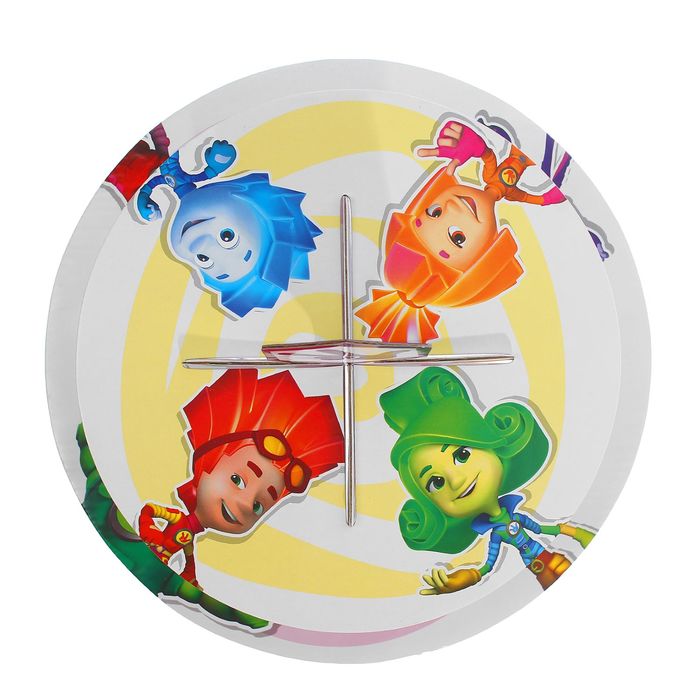 Подставка для пирожных двухъярусная "Фиксики"