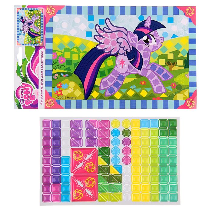 Набор для творчества My little pony "Мозаика для малышей" МИКС