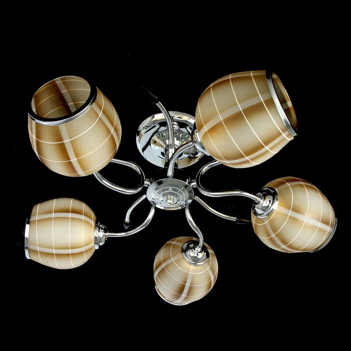 Люстра "Овенте", 5 ламп, МИКС