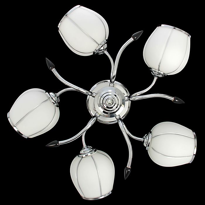 Люстра "Овенте", 5 ламп, МИКС