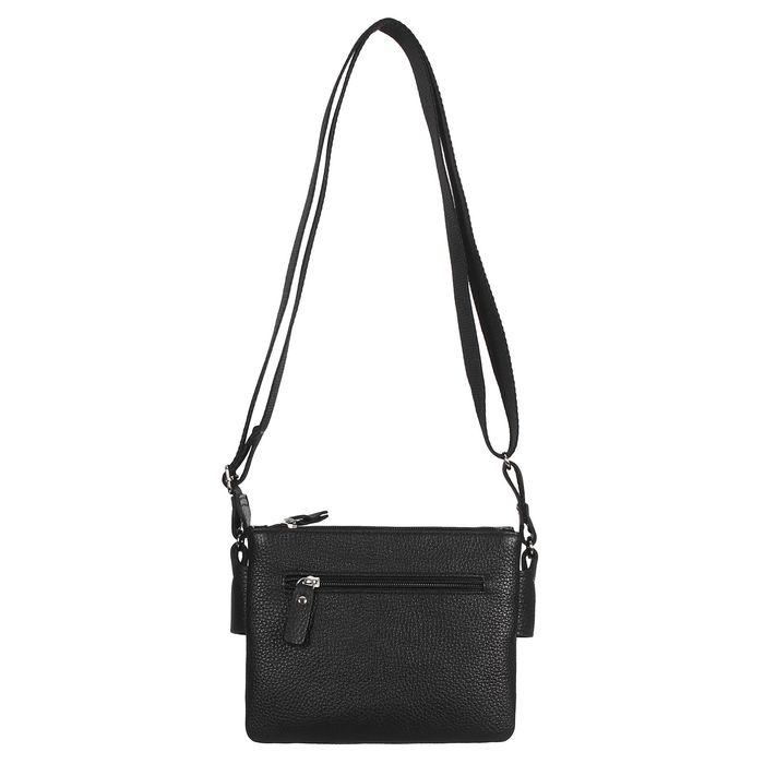 Планшет мужской на молнии, 3 отдела, 1 наружный карман, чёрный