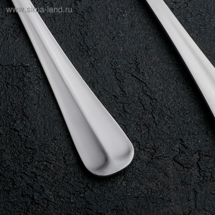 фото Вилка столовая «уют», h=20 см, толщина 1,8 мм, цвет серебряный добросталь (нытва)