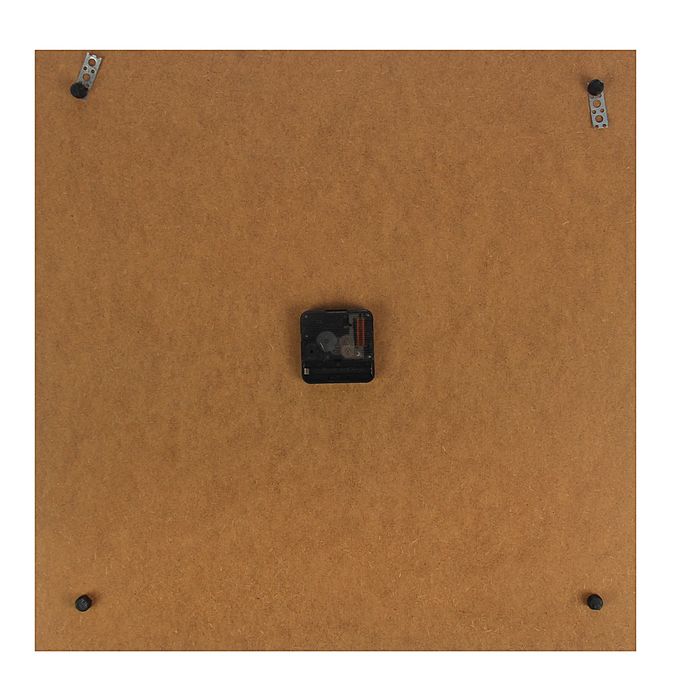 Часы настенные прямоугольные "Лебеди на пруду", 50х50 см микс