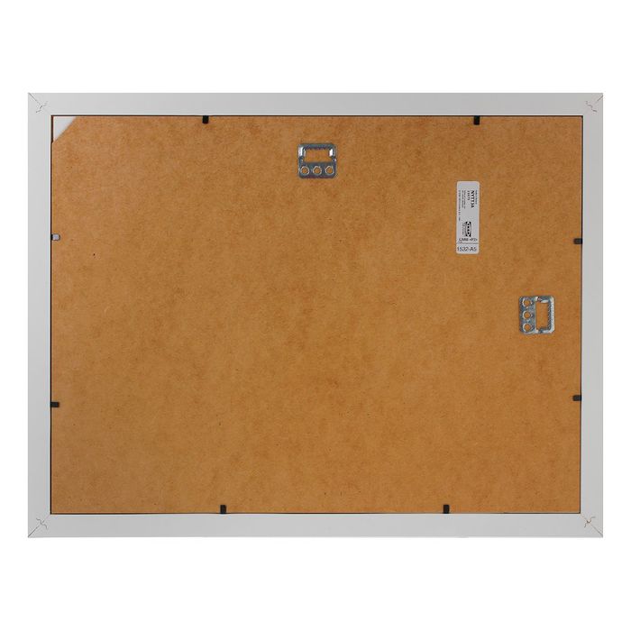 Картина-гербарий "Синие цветы в причёске незнакомки"