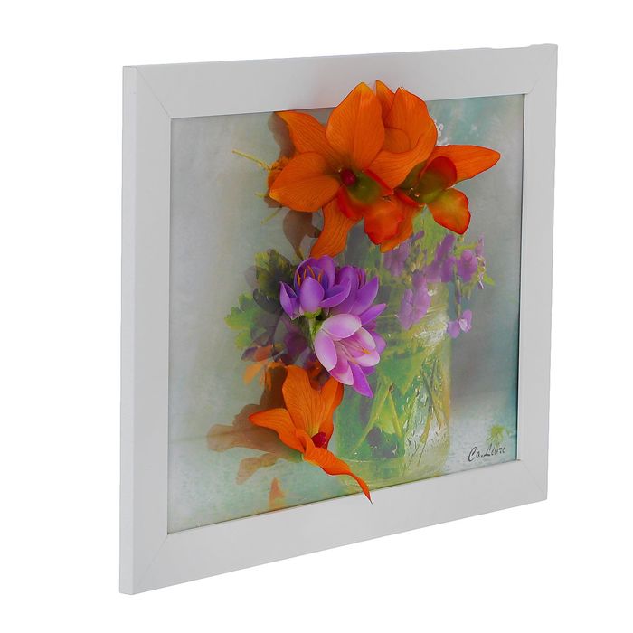 Картина-гербарий "Оранжевое настроение"