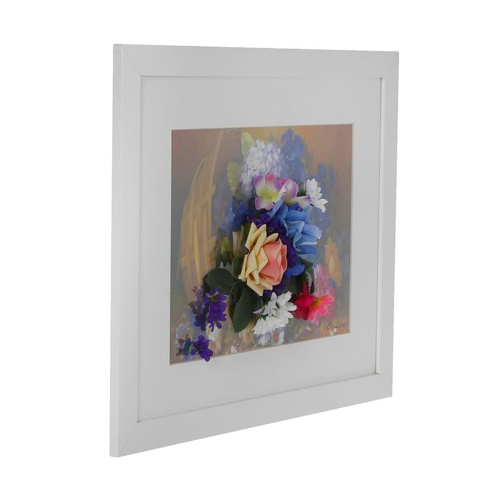 Картина-гербарий "Цветочное настроение"