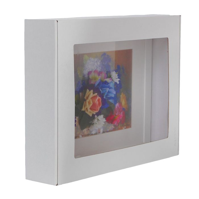 Картина-гербарий "Цветочное настроение"